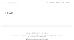 Desktop Screenshot of 4pointproductions.com
